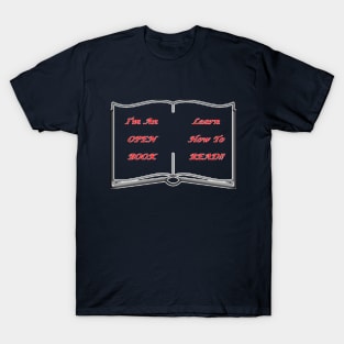 Learn To Read T-Shirt